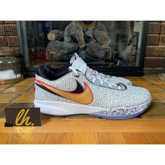 Size 17 Nike Lebron 20 XX “The Debut” Athletic Basketball Sneakers DJ5423-100 - Picture 4 of 7